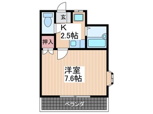 コ－ポリヴィエ－ル３９の物件間取画像